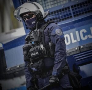 Kamizelki taktyczne dla policji
