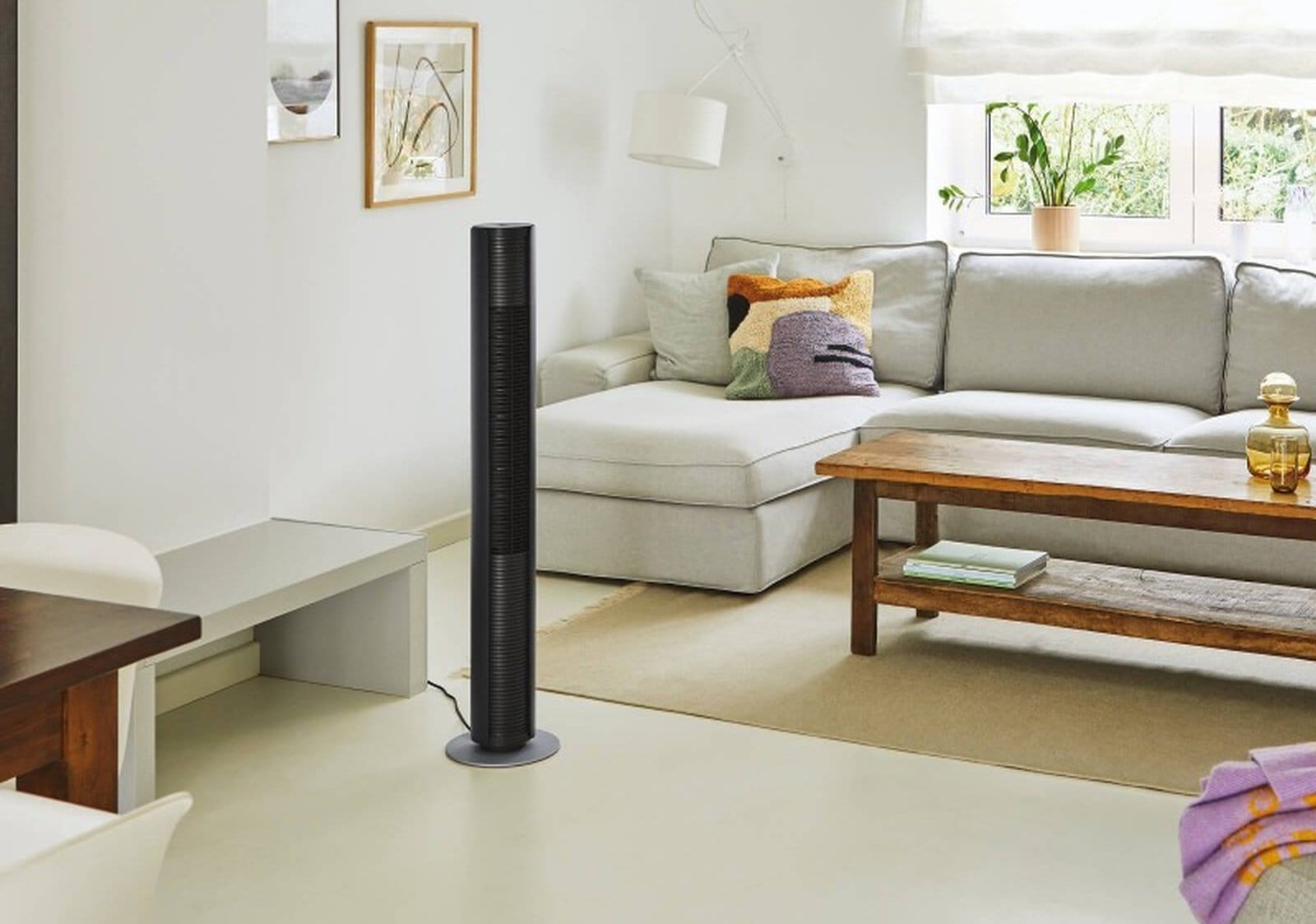 wentylator kolumnowy stadler form peter 2 czarny oscylacyjny